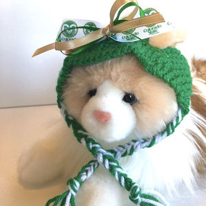 Colorado State University RAMS Handmade Cat Hat *NEW*